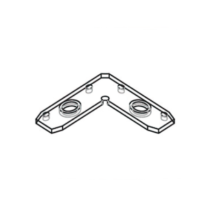 Connector for 45 MM Profile