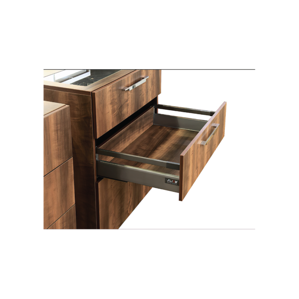 Double Wall Drawer (50 KG) - Metallic Grey - 159 - 2