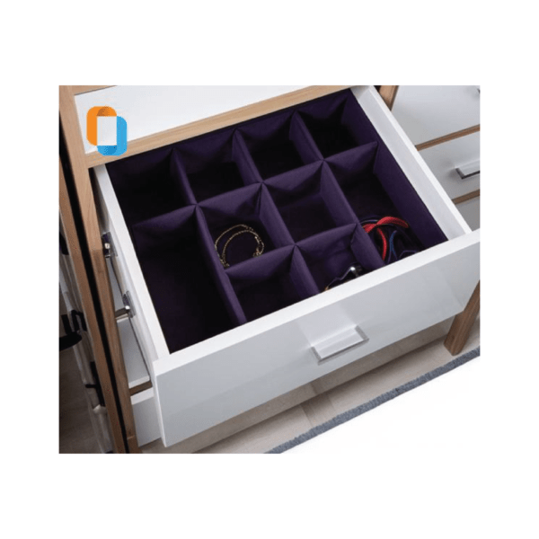 Drawer Organizer - 90 MM Brown