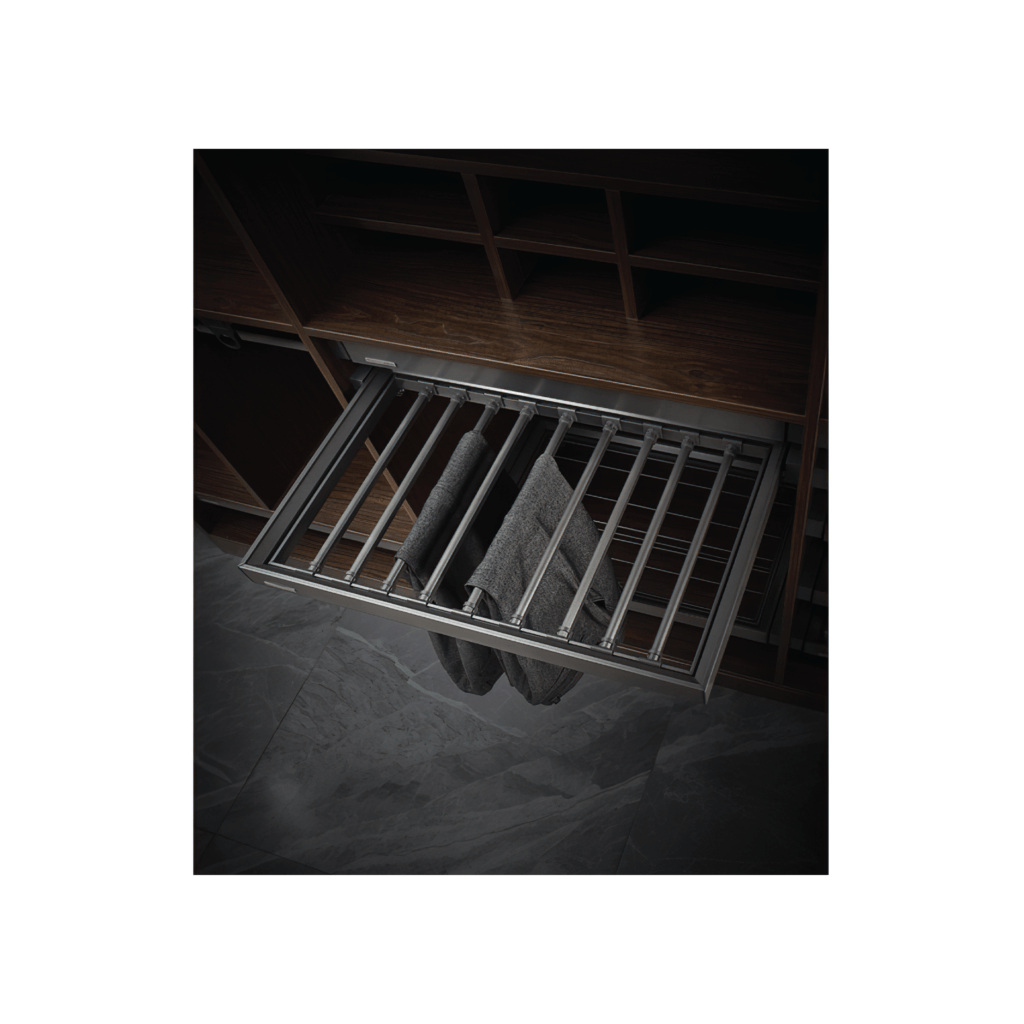 Trouser Rack Soft Close Slide